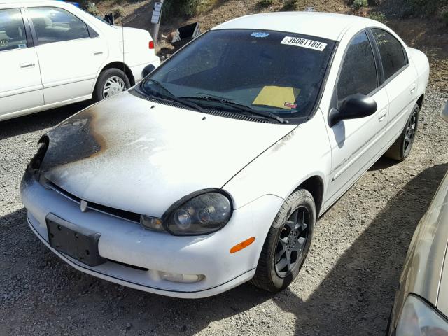 1P3ES46C3YD688038 - 2000 PLYMOUTH NEON BASE 白色 照片 2