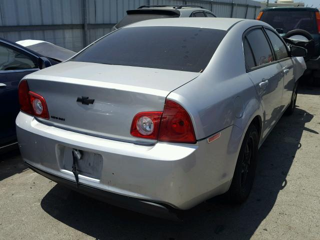1G1ZA5E05CF171928 - 2012 CHEVROLET MALIBU LS SILVER photo 4