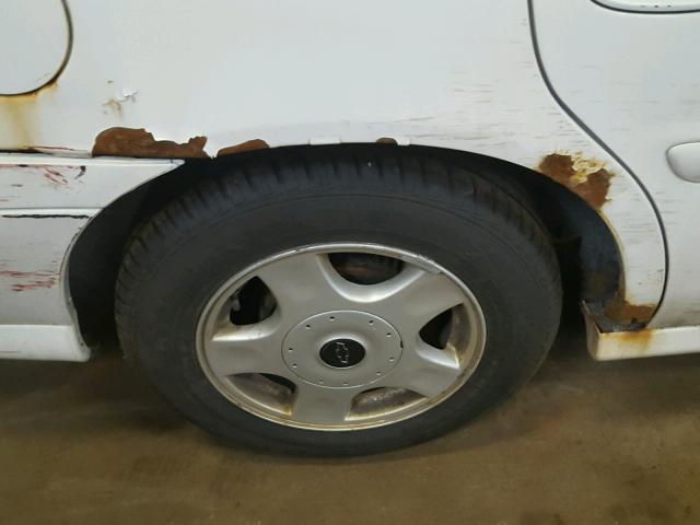 1G1NE52J116168330 - 2001 CHEVROLET MALIBU LS WHITE photo 9