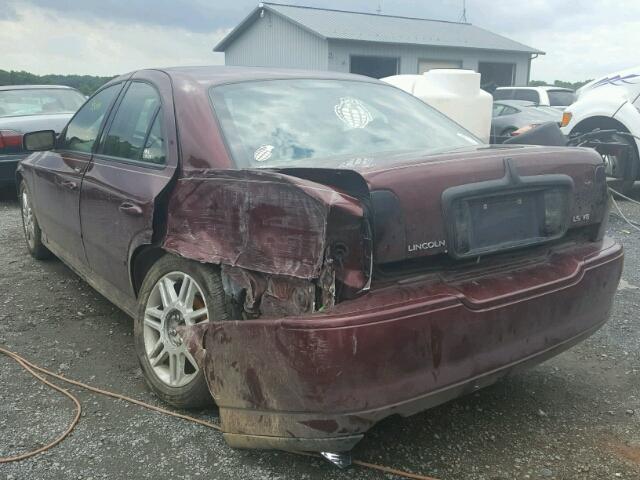 1LNHM87A04Y688217 - 2004 LINCOLN LS 栗色 照片 3
