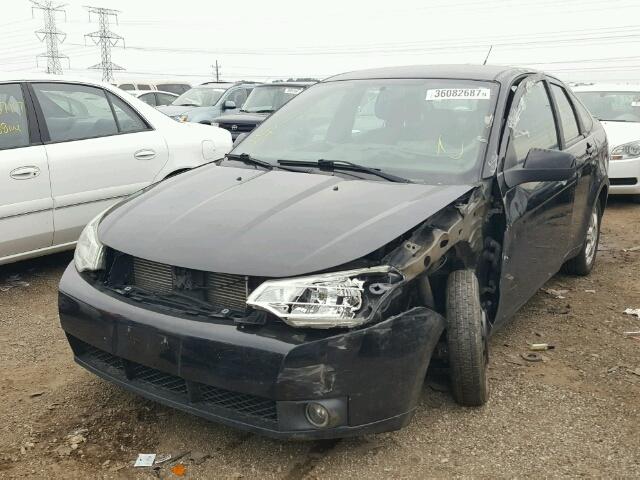 1FAHP36N69W260132 - 2009 FORD FOCUS SES BLACK photo 2