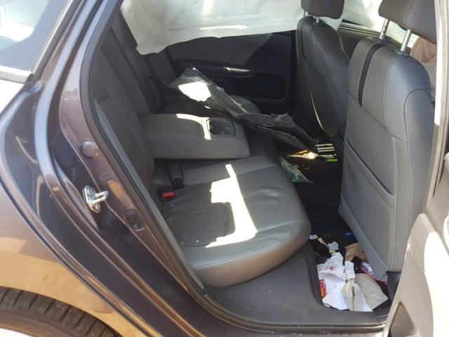 19XFC1F71GE001137 - 2016 HONDA CIVIC EXL GRAY photo 6