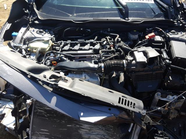 19XFC1F71GE001137 - 2016 HONDA CIVIC EXL GRAY photo 7