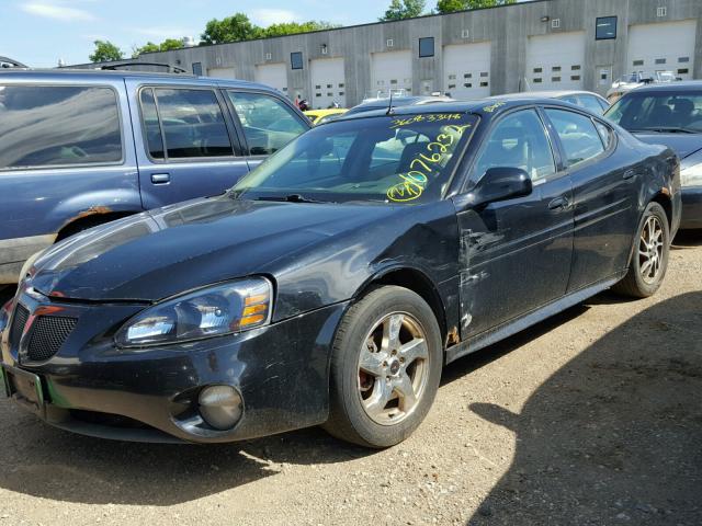 2G2WR524441150057 - 2004 PONTIAC GRAND PRIX BLACK photo 2