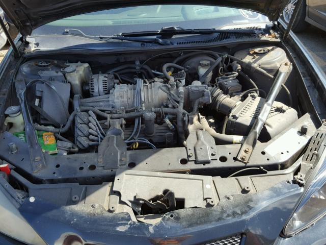 2G2WR524441150057 - 2004 PONTIAC GRAND PRIX BLACK photo 7