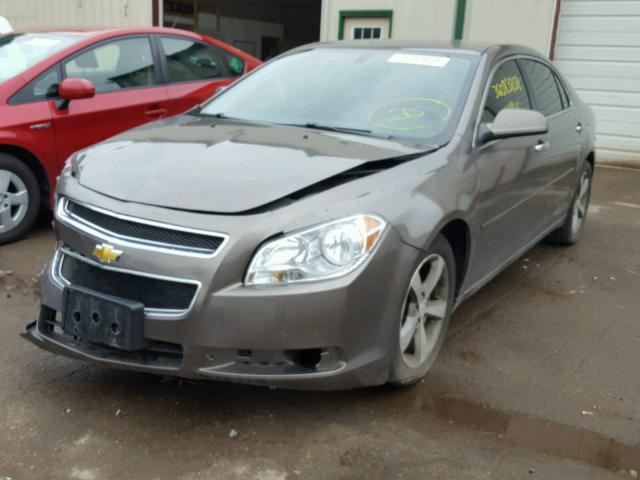 1G1ZC5E02CF161528 - 2012 CHEVROLET MALIBU 1LT ყავისფერი ფოტო 2