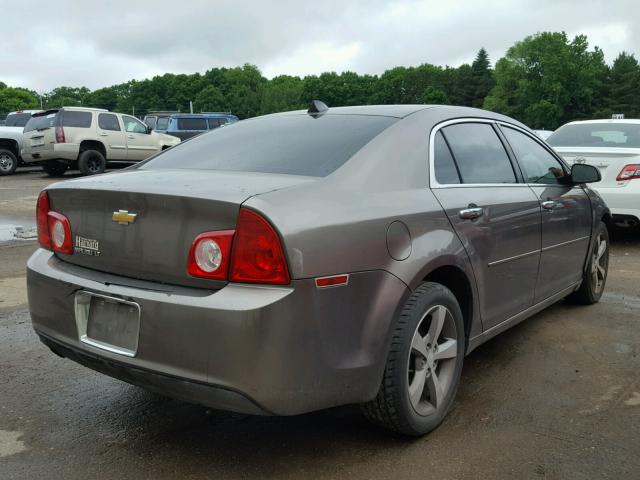 1G1ZC5E02CF161528 - 2012 CHEVROLET MALIBU 1LT ყავისფერი ფოტო 4