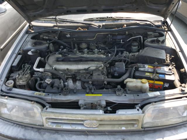 JNKCP01P6MT213123 - 1991 INFINITI G20 GRAY photo 7