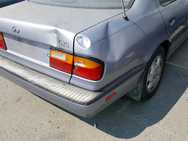 JNKCP01P6MT213123 - 1991 INFINITI G20 GRAY photo 9