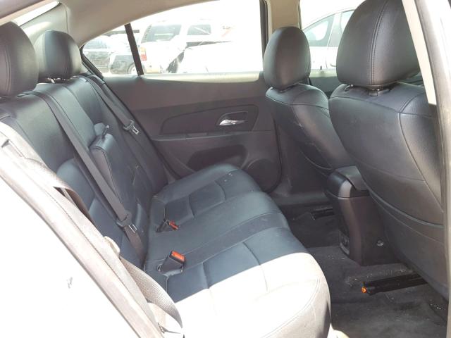 1G1PD5SB3F7256026 - 2015 CHEVROLET CRUZE LT SILVER photo 6