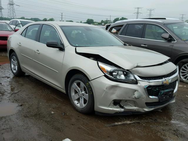 1G11B5SL1EF106098 - 2014 CHEVROLET MALIBU LS ოქროსფერი ფოტო 1