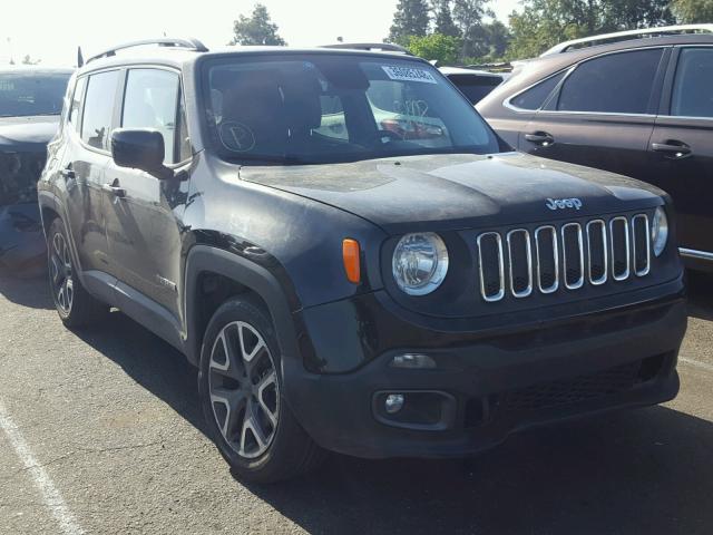 ZACCJABTXFPB35206 - 2015 JEEP RENEGADE L BLACK photo 1