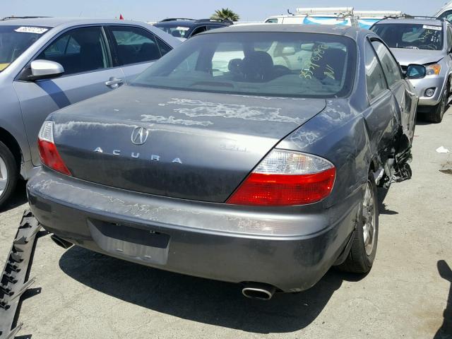 19UYA42463A003590 - 2003 ACURA 3.2CL GRAY photo 4