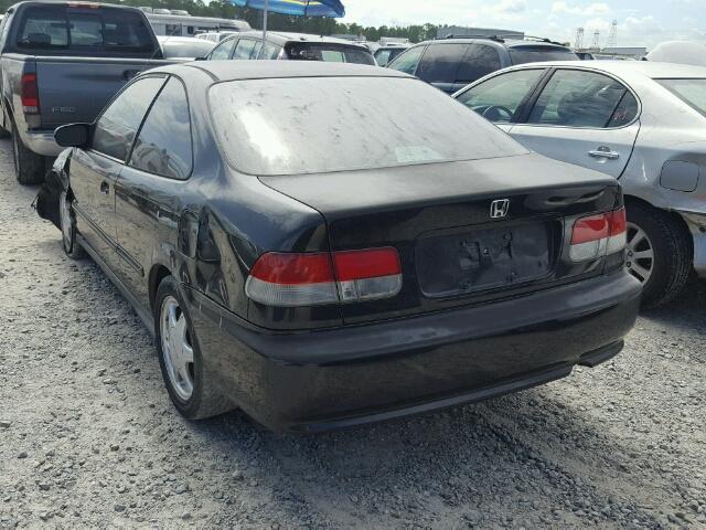 1HGEJ8148YL131028 - 2000 HONDA CIVIC EX 黑色 照片 3
