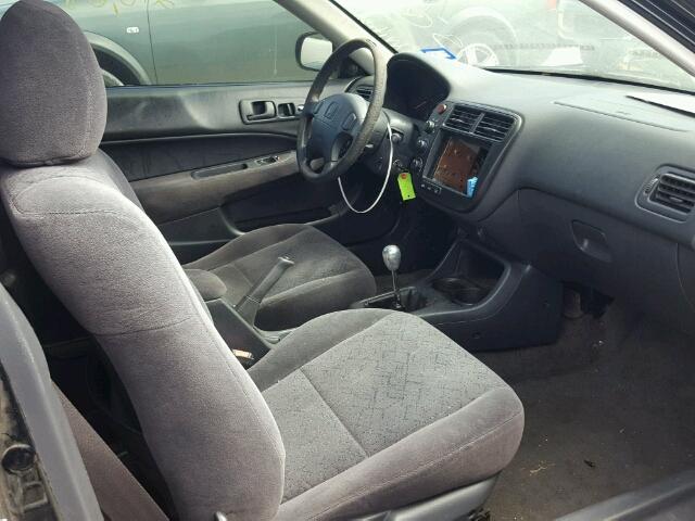 1HGEJ8148YL131028 - 2000 HONDA CIVIC EX 黑色 照片 5