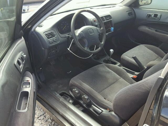 1HGEJ8148YL131028 - 2000 HONDA CIVIC EX 黑色 照片 9