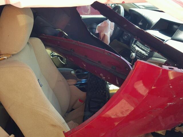 1HGCS12768A012703 - 2008 HONDA ACCORD EX 红色 照片 5