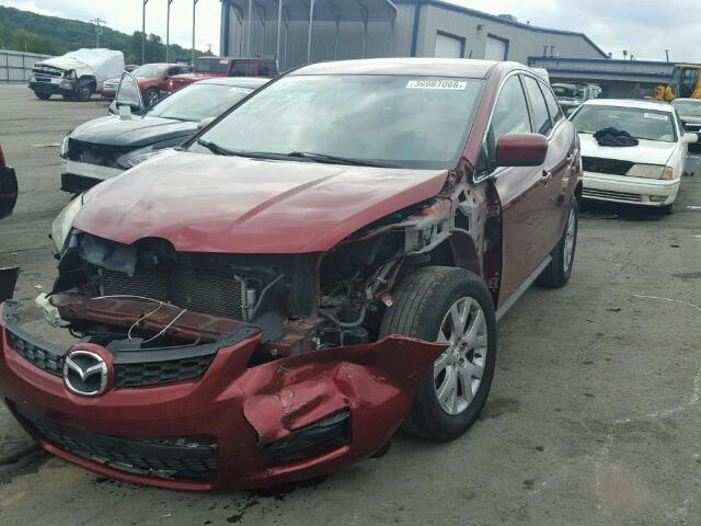 JM3ER293170138474 - 2007 MAZDA CX-7 RED photo 2