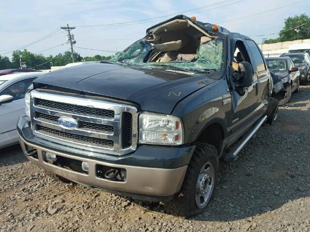 1FTSW21P06EC12892 - 2006 FORD F250 SUPER GREEN photo 2