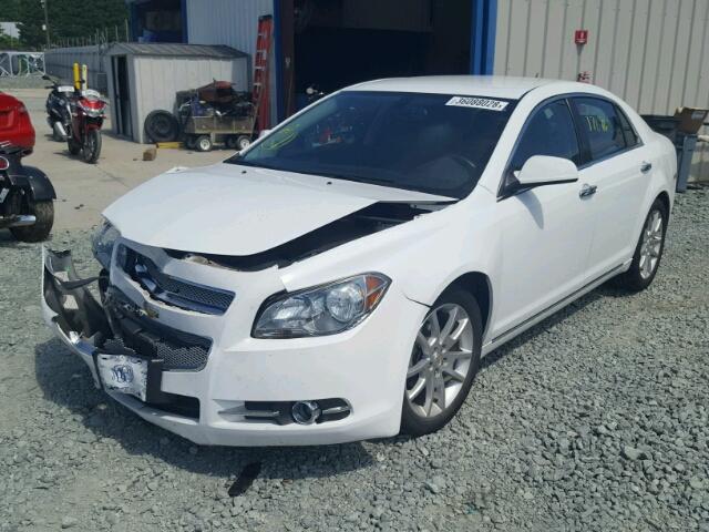 1G1ZE5E05AF324907 - 2010 CHEVROLET MALIBU LTZ 白色 照片 2