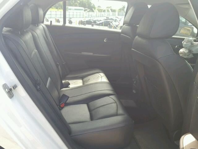 1G1ZE5E05AF324907 - 2010 CHEVROLET MALIBU LTZ 白色 照片 6