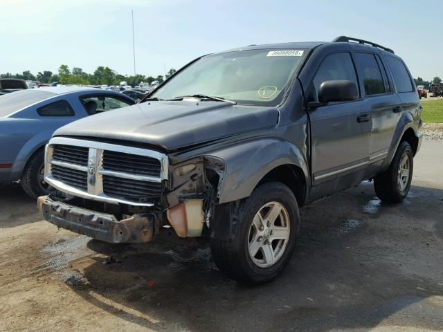 1D8HB58NX4F116692 - 2004 DODGE DURANGO LI GRAY photo 2