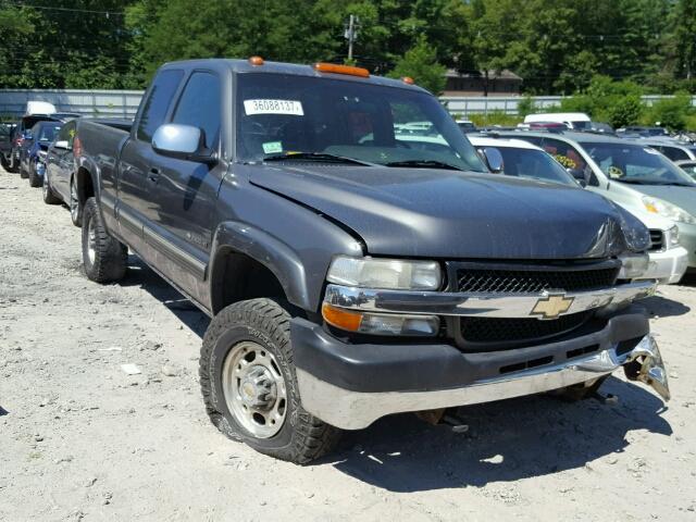 1GCHK29U32E154884 - 2002 CHEVROLET SILVERADO GRAY photo 1