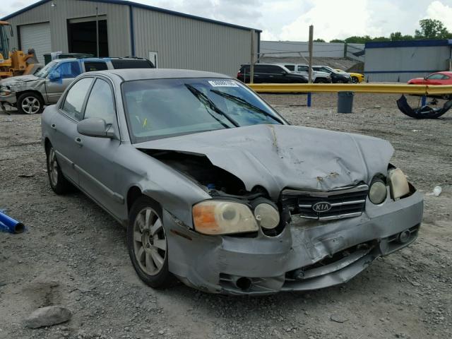 KNAGD128245268808 - 2004 KIA OPTIMA SILVER photo 1