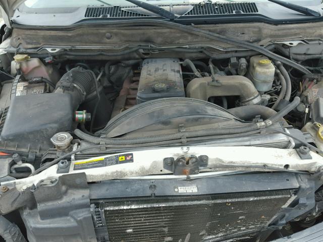 3D7KR28C25G845353 - 2005 DODGE RAM 2500 S WHITE photo 7
