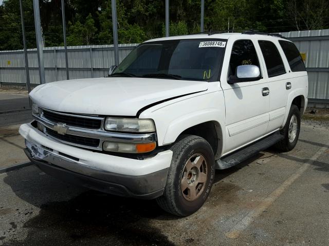 1GNEC13Z56R152459 - 2006 CHEVROLET TAHOE C150 WHITE photo 2