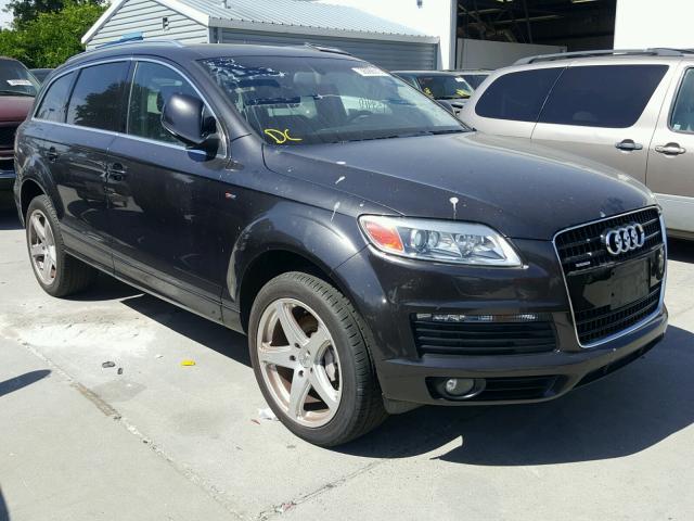 WA1EY74L97D071898 - 2007 AUDI Q7 3.6 QUA BLACK photo 1