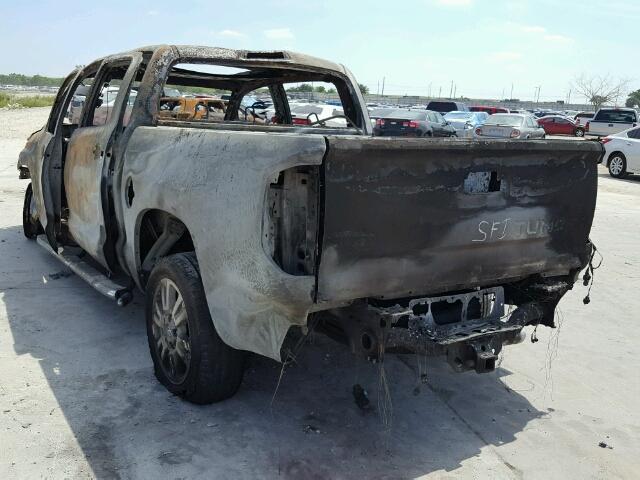 5TFAW5F1XGX547696 - 2016 TOYOTA TUNDRA CRE BURN photo 3