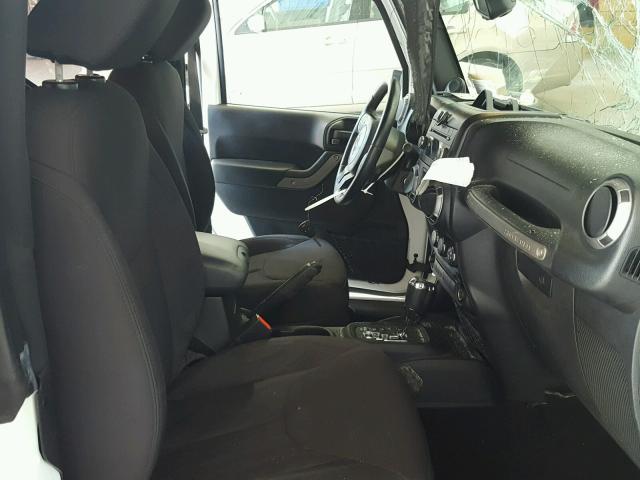 1C4AJWAGXDL691798 - 2013 JEEP WRANGLER S WHITE photo 6