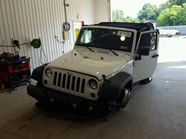 1C4AJWAGXDL691798 - 2013 JEEP WRANGLER S WHITE photo 9