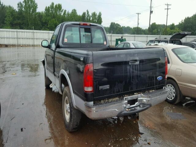 1FTEF18L0VLA68054 - 1997 FORD F150 BLACK photo 3