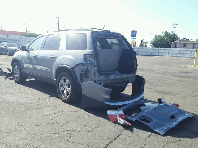 1GKER23778J274080 - 2008 GMC ACADIA SLT ლურჯი ფოტო 3