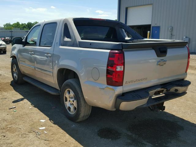 3GNFK12367G117001 - 2007 CHEVROLET AVALANCHE GOLD photo 3