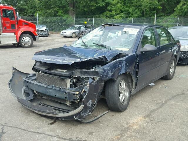 1G1ZT54844F208308 - 2004 CHEVROLET MALIBU LS Mavi foto 2