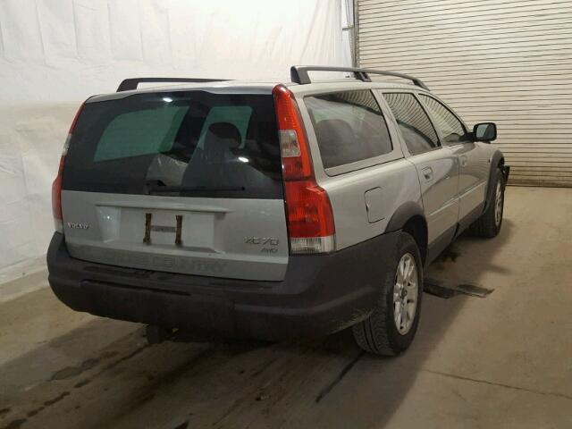 YV1SZ59H841132776 - 2004 VOLVO XC70 SILVER photo 4