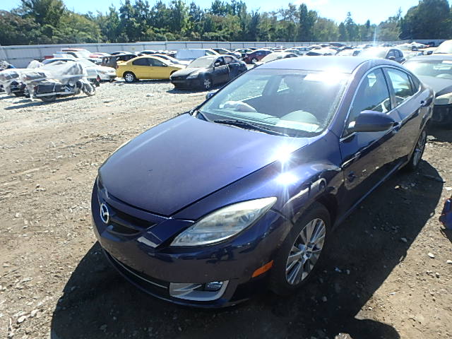 1YVHZ8CH2A5M33262 - 2010 MAZDA 6 BLUE photo 2