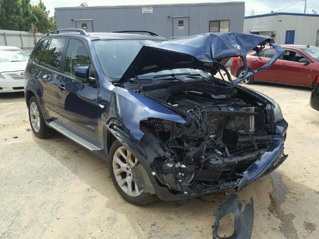 5UXZV4C57BL743004 - 2011 BMW X5 XDRIVE3 BLUE photo 1