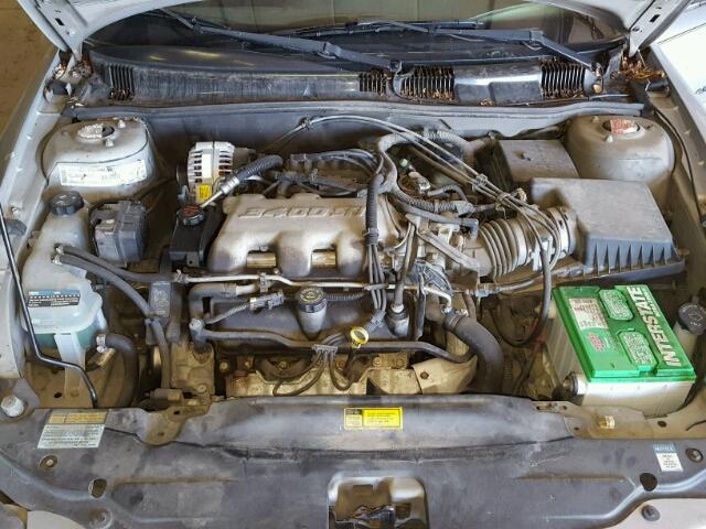 1G2NG52E4YM858801 - 2000 PONTIAC GRAND AM S Gümüş foto 7