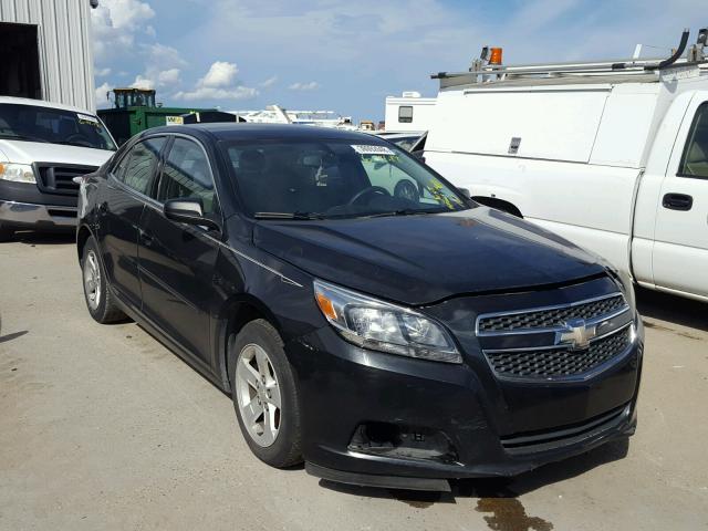 1G11B5SA8DF141069 - 2013 CHEVROLET MALIBU LS BLACK photo 1