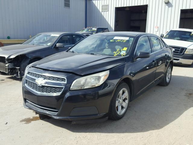 1G11B5SA8DF141069 - 2013 CHEVROLET MALIBU LS BLACK photo 2