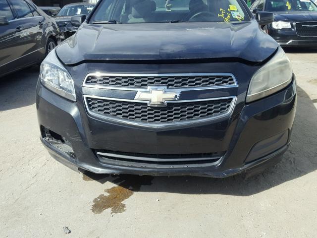 1G11B5SA8DF141069 - 2013 CHEVROLET MALIBU LS BLACK photo 9