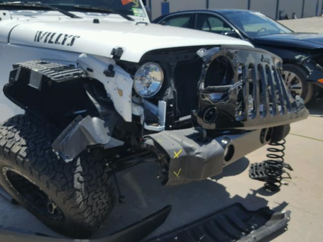 1C4AJWAG7GL288978 - 2016 JEEP WRANGLER S WHITE photo 9