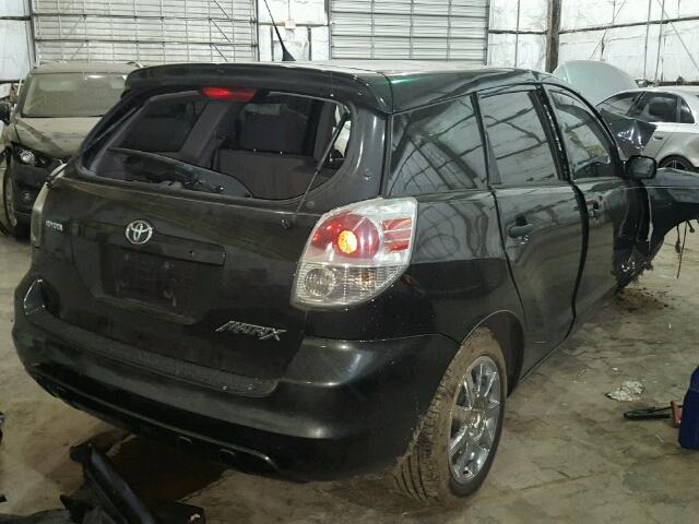 2T1KR32E86C605679 - 2006 TOYOTA COROLLA MA BLACK photo 4