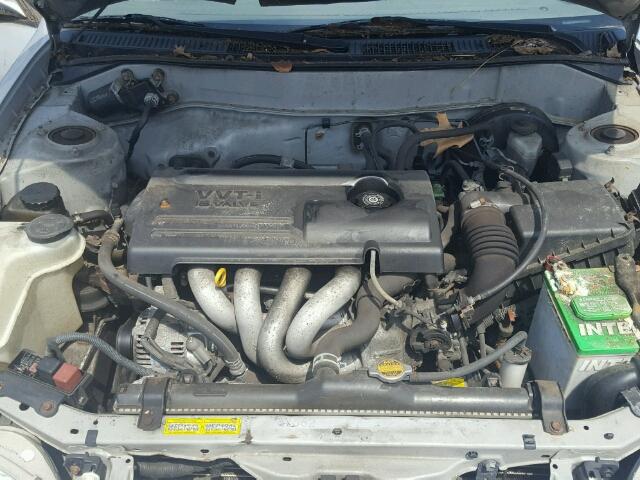 2T1BR12EXYC375408 - 2000 TOYOTA COROLLA VE GOLD photo 7