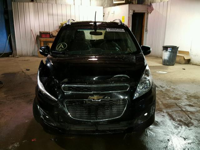 KL8CF6S93FC753998 - 2015 CHEVROLET SPARK 2LT BLACK photo 9