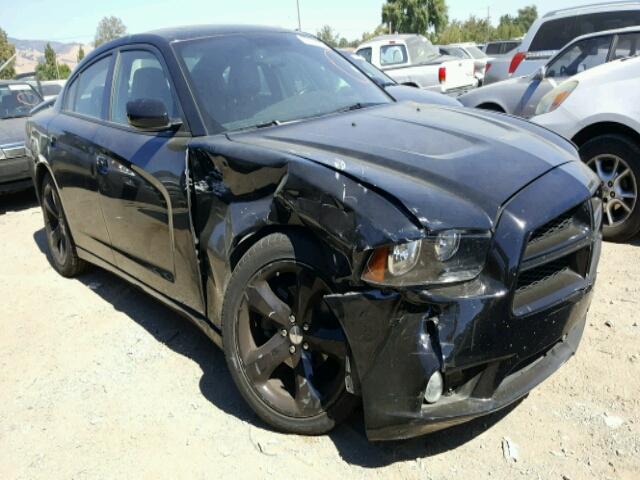 2C3CDXHG5CH239852 - 2012 DODGE CHARGER SX BLACK photo 1